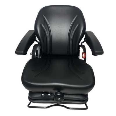 Universal Forklift Seat with Integrated Steel Armrest Fold Down Backrest Guaranteed