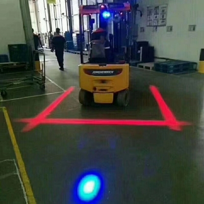 Industrial Red Zone Warning Area Lights for 10-80v Forklifts Year 2007 LED Warning