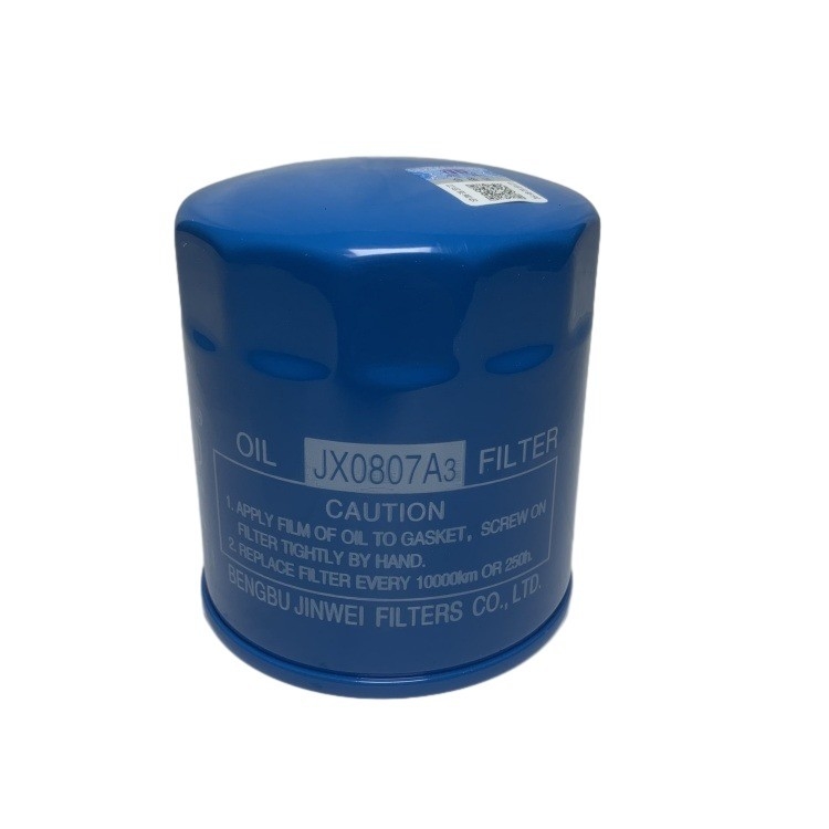 Long Working Life Forklift Parts Transmission Oil Filter JX0807A3 For HL 3T 12163-82301