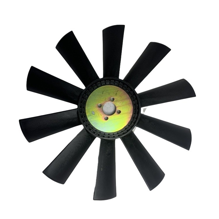 YUCHAI Forklift Parts 483-1308010 Black Plastic Radiator Fan Blade with 2.6KG Weight