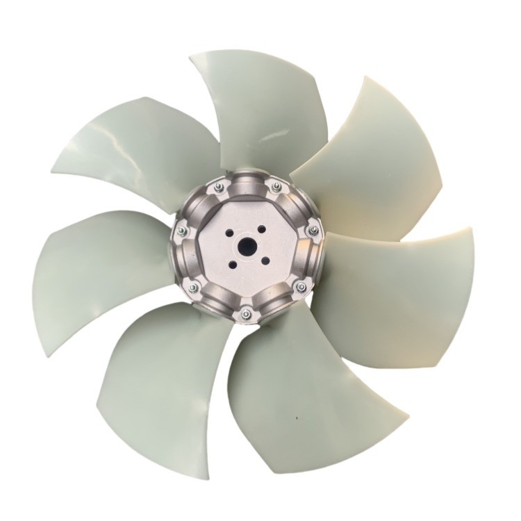 Steel Plastic Radiator Fan Blade H5T01-00501 for QSF3.8 QSB4.5 Forklift Components